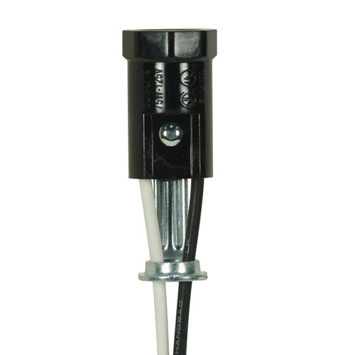 Satco | 80-2098 | Phenolic Candelabra Sockets with Leads