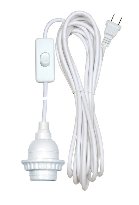 Satco | 80-2223 | White Phenolic Keyless Socket