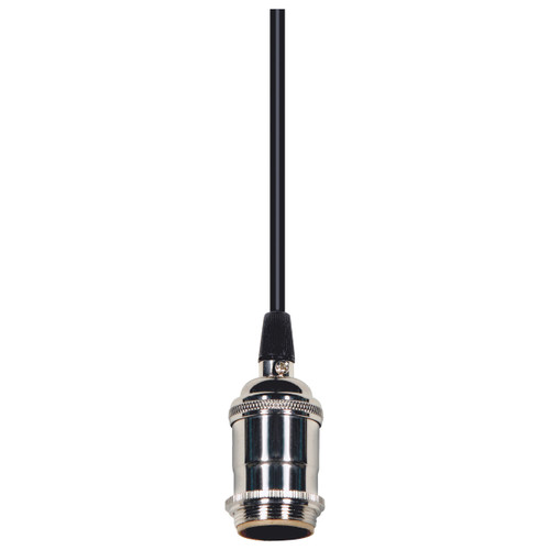 Satco | 80-2271 | Medium Base Lampholder 4pc. Solid Brass Prewired