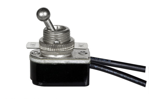 Satco | 80-2317 | On-Off Metal Toggle Switch Single Circuit