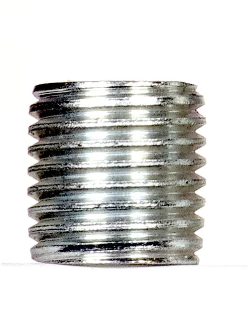 Satco | 90-1028 | 1/8 IP Steel Nipple Zinc Plated 3/8" Length
