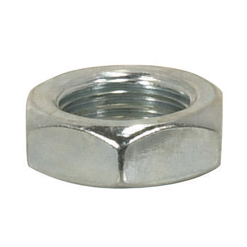 Satco | 90-1035 | Steel Locknut 1/8 IP 9/16" Hex 3/16" Thick Zinc Plated