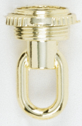 Satco | 90-1164 | 3/8 IP Screw Collar Loop Brass Plated