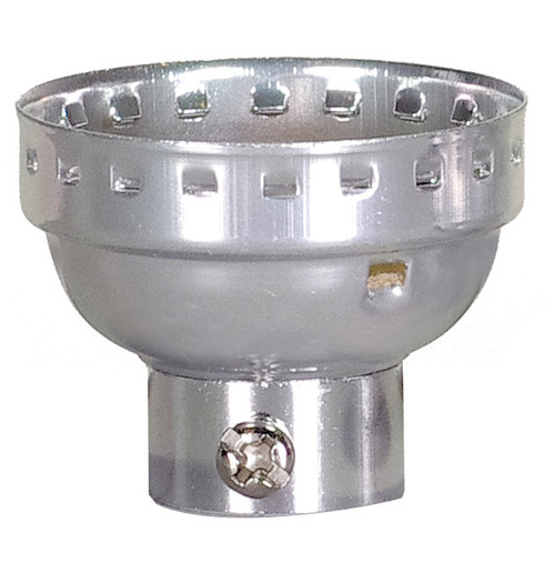 Satco | 80-1211 | Aluminum Cap 1/4 IP Brite Gilt Finish