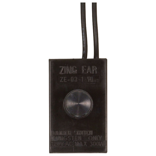 Satco | 80-1241 | Full Range Table Lamp Dimmer Switch Phenolic Housing Black 30