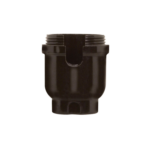 Satco | 80-1267 | 1/4 IP Cap Only Phenolic 1/2 Uno Thread with Metal Bushing