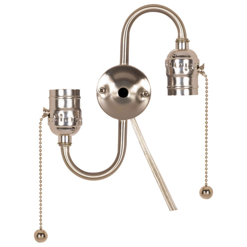 Satco | 80-1269 | Twin Pull Chain Brite Gilt with End Ball