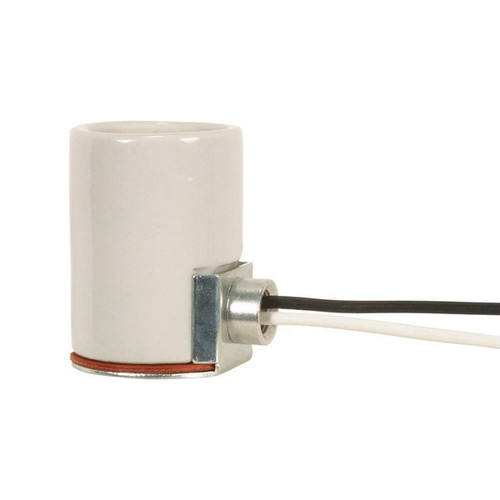 Satco | 80-1445 | Keyless Porcelain Socket Side Mount Bushing