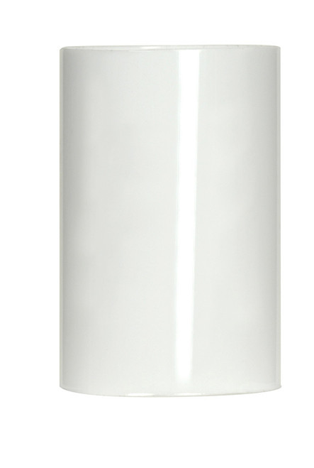 Satco | 80-2471 | White Oversize Plastic Candle Cover 1-1/4" ID 1-5/16" OD 2" H
