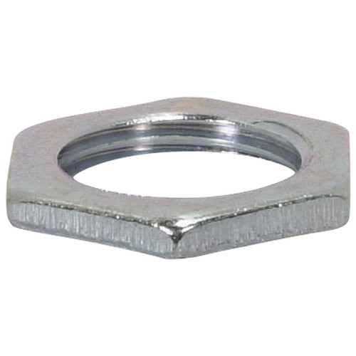 Satco | 90-002 | Steel Locknut 3/8 IP Zinc Plated