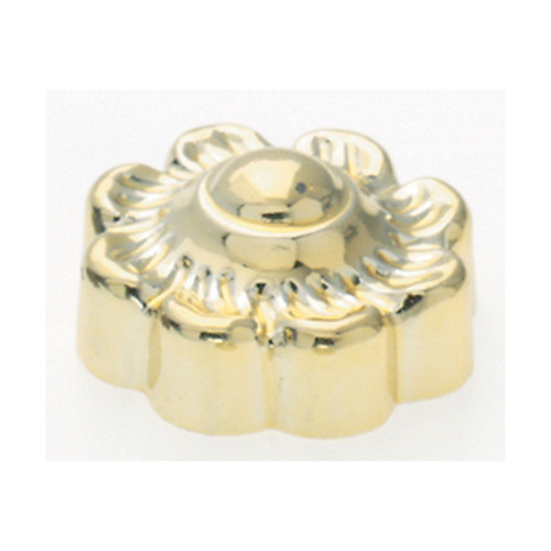 Satco | 90-159 | Plastic Lock-Up Cap 1/8 IP 1" D Brass Finish
