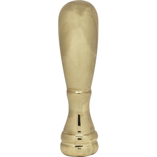 Satco | 90-1717 | Bullet Finial 2" Height 1/4-27 Polished Brass Finish