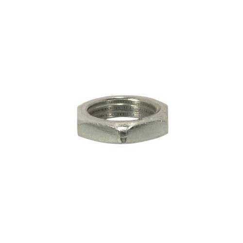 Satco | 90-187 | Steel Locknut 1/8 IP 1/2" Hexagon
