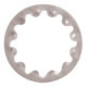 Satco | 90-1874 | Toothwasher 1/8 IP Slip Nickel Finish