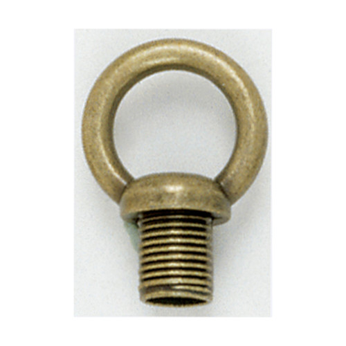 Satco | 90-202 | 1" Male Loop 1/8 IP 10lbs Max Antique Brass