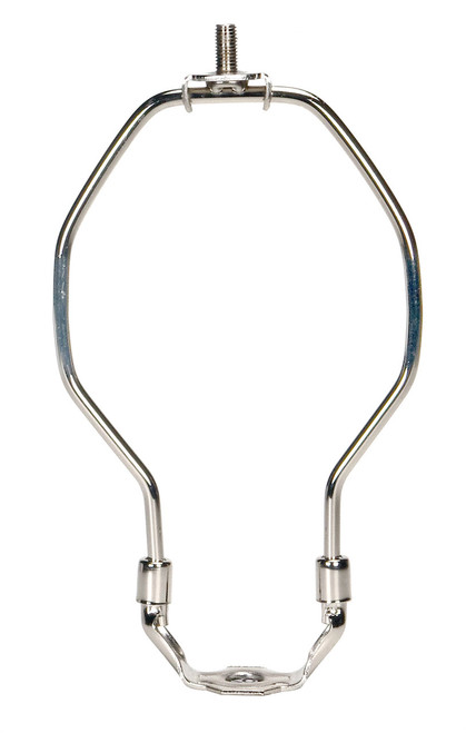 Satco | 90-2028 | Light Duty Harp Polished Nickel 5" Height 1/8 IP