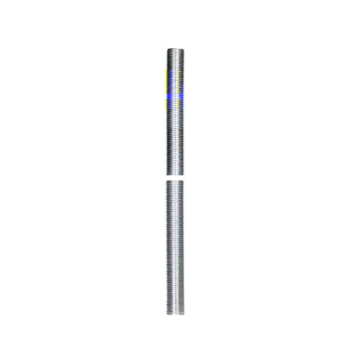 Satco | 90-2103 | 1/8 IP Steel Nipple Zinc Plated 11" Length 3/8" Wide