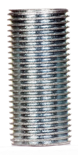 Satco | 90-2132 | 3/8 IP Steel Nipple Zinc Plated 1-3/8" Length