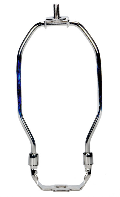 Satco | 90-2206 | Heavy Duty Harp Polished Nickel 6-1/2" Height 1/8 IP