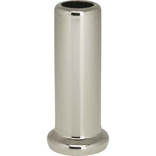 Satco | 90-2218 | Flanged Steel Neck 2" Height 7/8" Bottom Nickel Plated