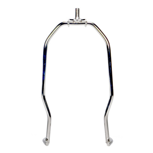 Satco | 90-2247 | Heavy Duty Harp Polished Nickel 6" Height 1/4-27 Thread