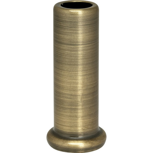 Satco | 90-2274 | Flanged Steel Neck 2" Height 7/8" Bottom Antique Brass