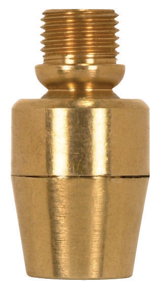 Satco | 90-2330 | Solid Brass Modern Swivel 1/8 M x 1/8 F 1-5/16" Height Unfinished