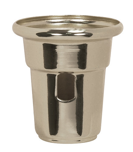 Satco | 90-2354 | Heavy Duty Cup Nickel Finish 2-1/2"