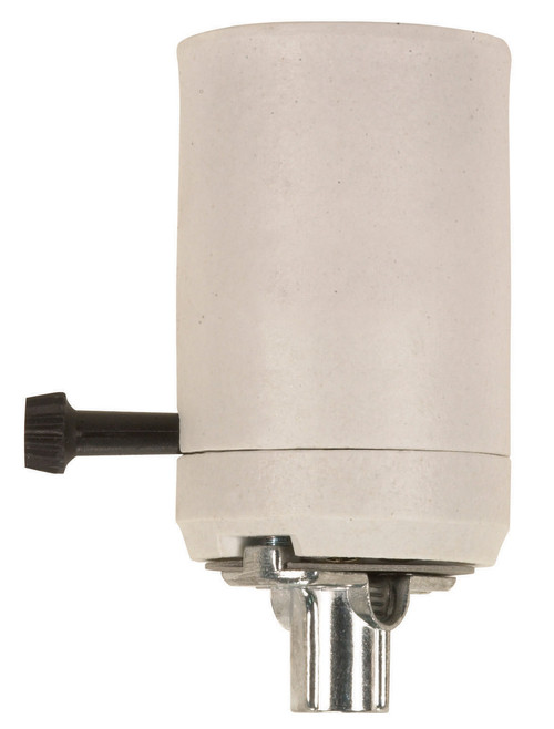 Satco | 90-428 | Porcelain 3-Way Turn Knob Mogul Socket