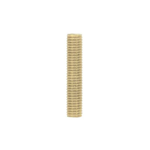 Satco | 90-5056 | 1/8 IP Steel Nipple Yellow Zinc Plated 7" Length