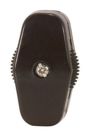 Satco | 90-506 | On-Off Cord Switch 18/2 SPT-1 6A-125V Brown