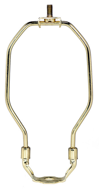 Satco | 90-570 | Light Duty Harp Polished Brass 6-1/2" Height 1/8 IP