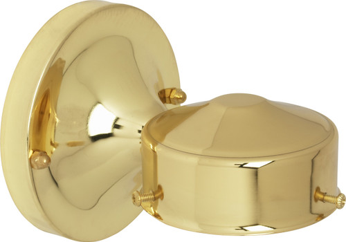 Satco | 90-708 | 3-1/4" Wired Wall Bracket Brass 60W Max