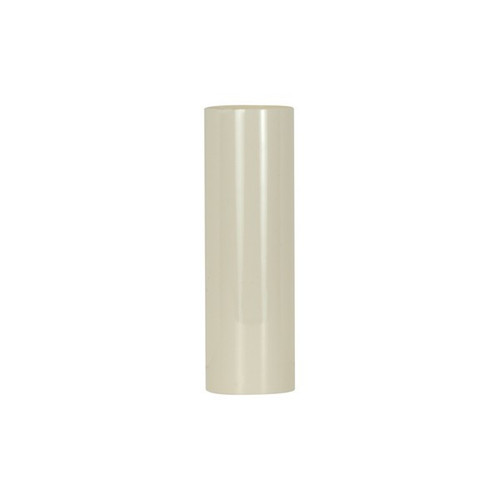 Satco | 90-2447 | Plastic Candle Cover Cream Plastic 1-3/16" ID 1-1/4" OD 6" H