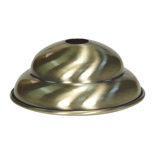 Satco | 90-2492 | Antique Brass Finish w/Matching Screw Collar Loop