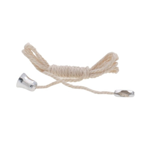 Satco | 90-2528 | 3 Foot Pull String Brass Bell and Connector