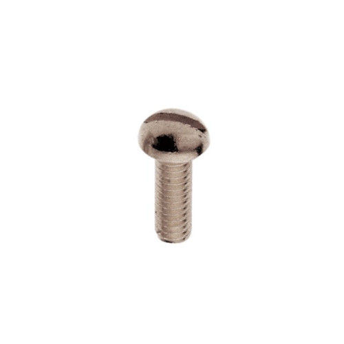 Satco | 90-2544 | Steel Round Head Slotted Machine Screws 8/32 1/2" Length Nick