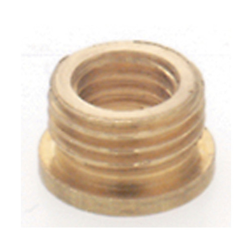 Satco | 90-762 | Brass Reducing Bushing Unfinished 1/8 M x 1/4-27 F
