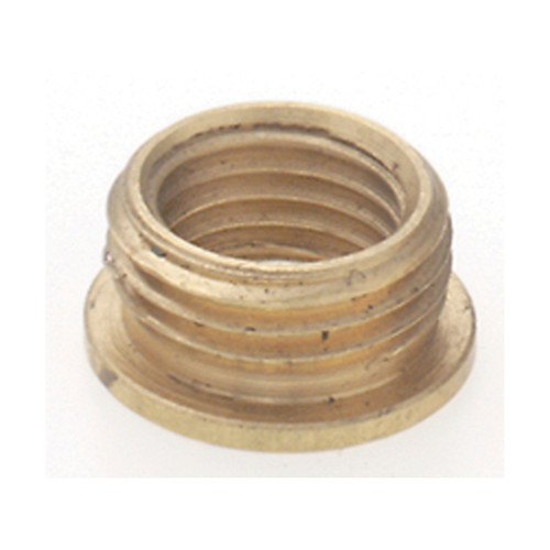 Satco | 90-764 | Brass Reducing Bushing Unfinished 3/8 M x 1/8 F