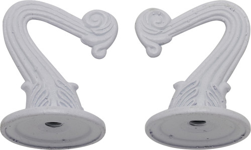 Satco | 90-770 | Die Cast Swag Hook Kit White 10lbs Max