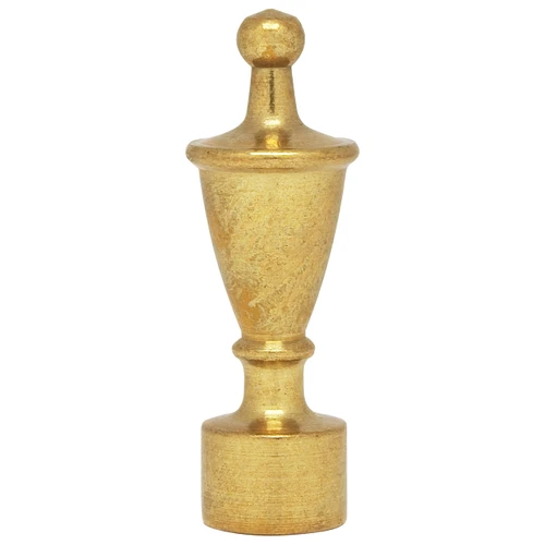 Satco | 90-886 | Urn Finial 1-3/4" Height 1/8 IP Burnished and Lacquered