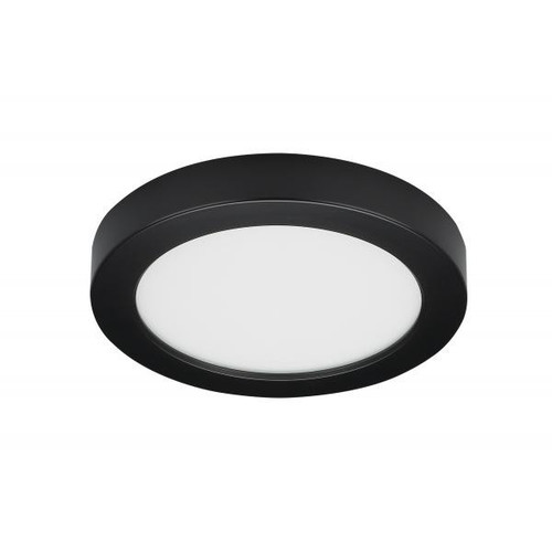 Satco S21534 | Battery Backup Module Housing Only For Flush Mount LED Fixture; 7 in. Round; Black Finish