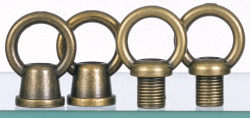 Satco | S70-251 | M and F Loop Antique Brass Finish