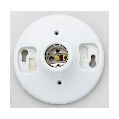 Satco | S70-590 | Keyless Porcelain Medium Lamp Holder