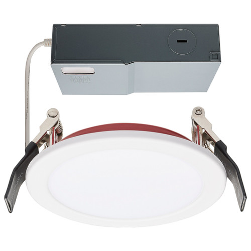 Satco | S11864 | 10W LED Fire Rated 4" Direct Wire Downlight Round Shape White