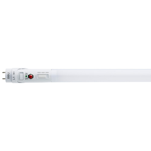 Satco | S11730 | 15W 48" T8 LED 35/40/50K CCT Bypass with Battery Backup
