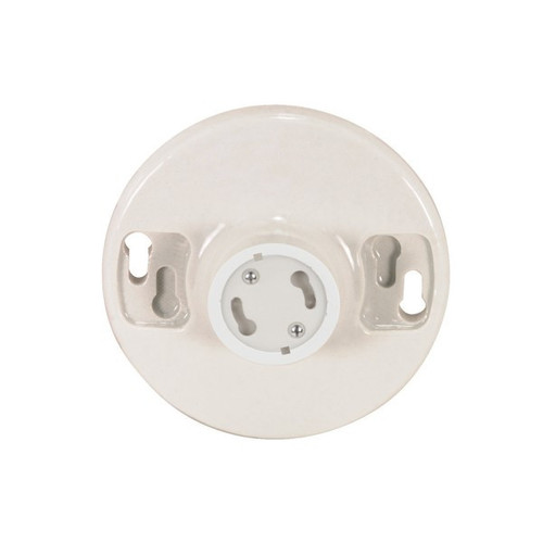 Satco | 90-2579 | 4 Terminal Keyless Ceiling Receptacle