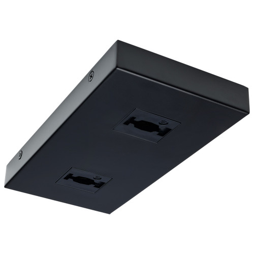 Satco | TP251 | Double Monopoint Adapter Rectangular Black Finish