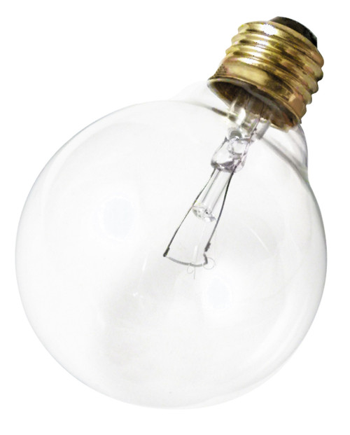 Satco | A3644 | 40W G25 Incandescent Clear 2500H 300 Lumens Med Base 220 Volt