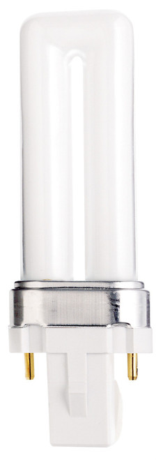 Satco | S8381 | 5 Watt pin-Based Compact Fluorescent 3500K 82 CRI G23 Base
